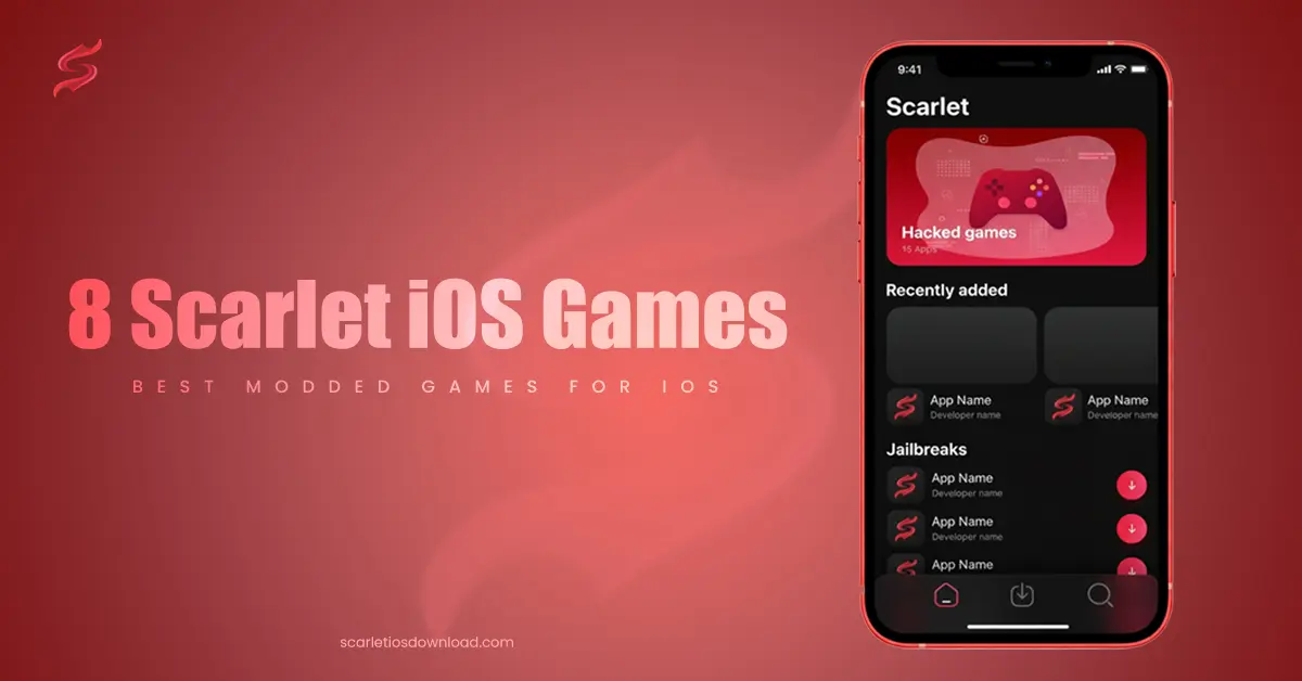 Best iOS Game to download with Scarlet app